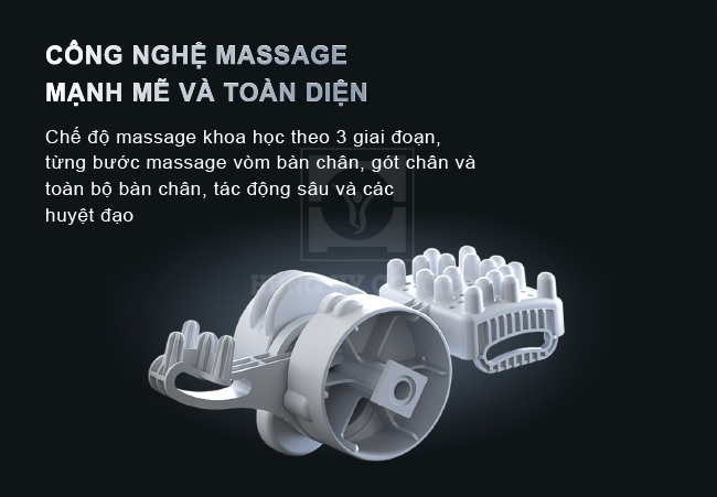Công nghệ massage 3 giai đoạn